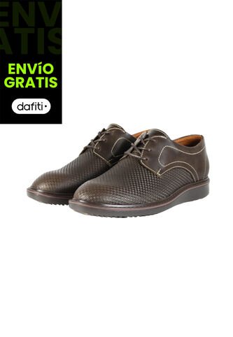 Zapatos Cuero Hombre Café OCAi H0706 Ocai