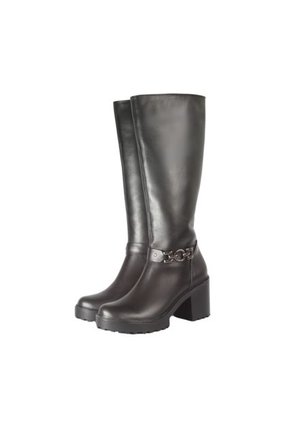Botas Cuero Mujer Negro Ocai Mila 001