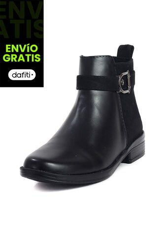 Botines Mujer Cuero Negro Ocai J03 Ocai