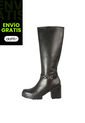 Botas Cuero Mujer Negro Ocai Mila 001 de Ocai