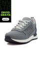 Tenis Cuero Hombre Ocai Iván 001 Gris de Ocai