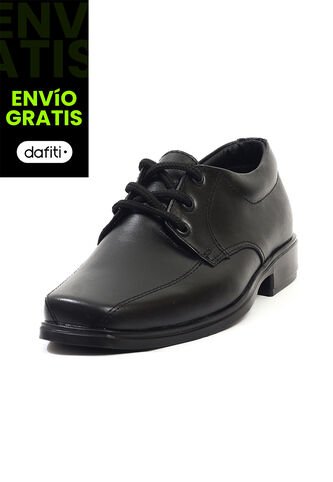 Zapato Colegial Cuero Niño Ocai E003 Ocai