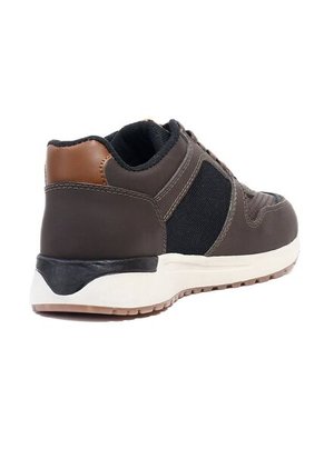 Tenis Cuero Cafe Ocai Pol Brown