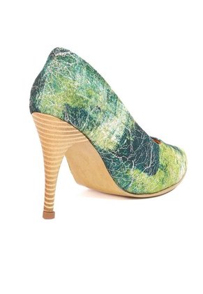 Tacon Verde Estampado Ocai Adela