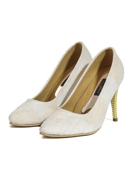 Tacón Dorado Suave Ocai Edna