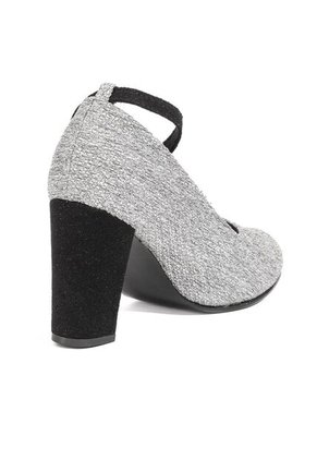 Tacón Plateado Ocai Barbara