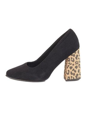 Tacón Negro Print Ocai Ibbie