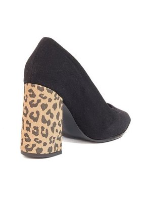 Tacón Negro Print Ocai Ibbie