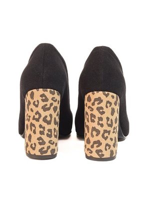 Tacón Negro Print Ocai Ibbie