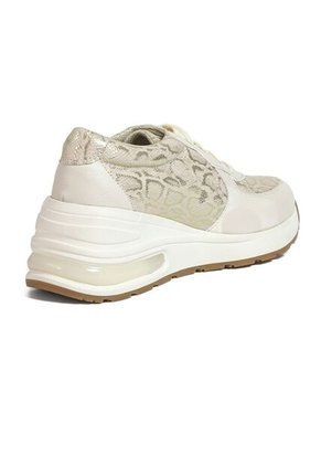 Tenis Mujer Beige X Animal Print Ocai Kate