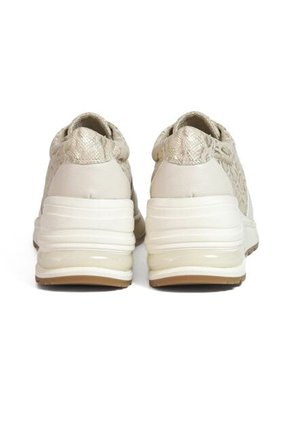 Tenis Mujer Beige X Animal Print Ocai Kate