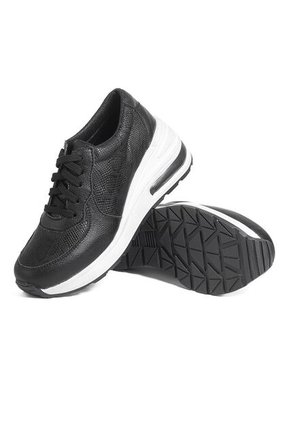 Tenis Mujer Negro Ocai Malu