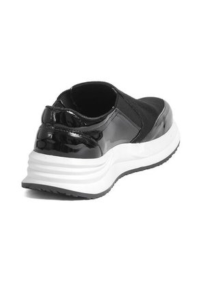 Tenis Slip On Mujer Negro Ocai Malu2