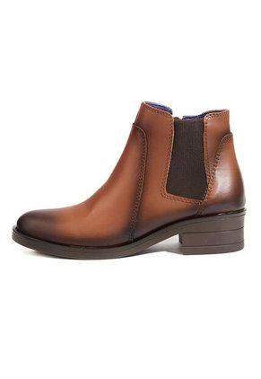 Botines Cuero Mujer Café Ocai Beth