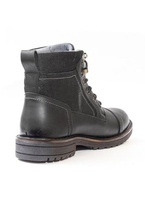 Botas Casuales Cuero Genuino Hombre Negro Noche Ocai B105