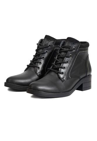 Botines Cuero Mujer Negro Ocai Galia Ocai