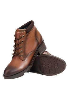 Botines Cuero Mujer Café Ocai Beca