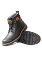 Botas Casuales Cuero Genuino Hombre Negro Carbón Ocai B102 de Ocai