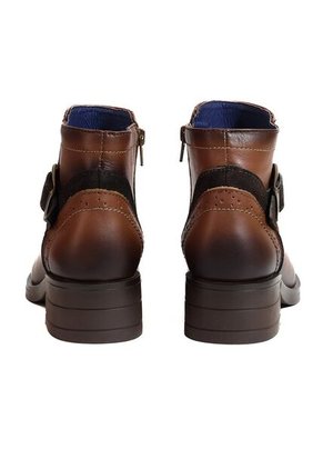 Botines Cuero Mujer Café Ocai Dakota