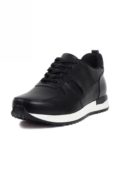 Tenis Cuero Negro Ocai Ivan 001