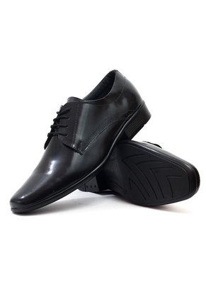 Zapato Cuero Hombre Negro Ocai Dario 001