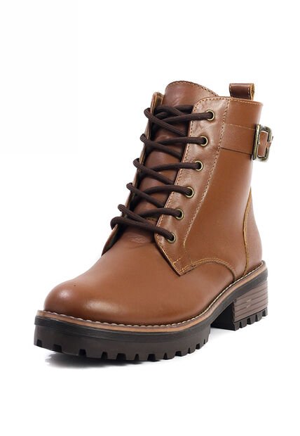 Bota Mujer Cuero Miel OCAi Olivia