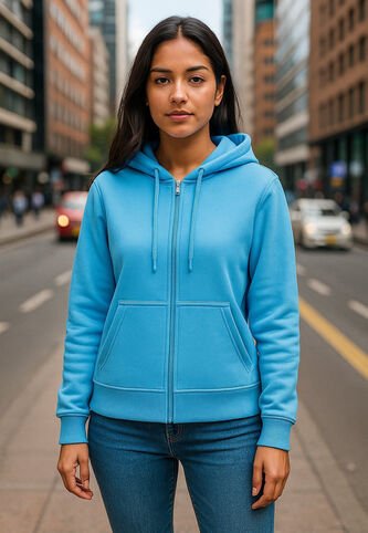 Buzo Mujer Azul Claro Ocai SM004 Ocai