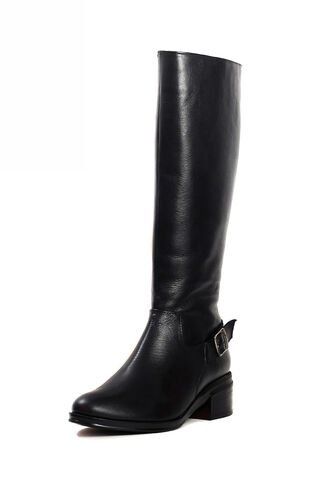 Bota Cuero Mujer Negro Ocai Miranda 001 Ocai