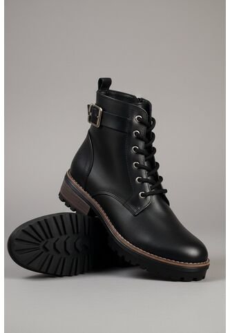 Bota Mujer Cuero Negro OCAi Bliss Ocai