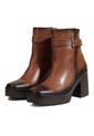 Botines Cuero Mujer Café Ocai Cintia de Ocai