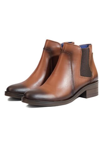 Botines Cuero Mujer Café Ocai Beth Ocai