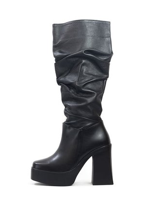 Botas Cuero Mujer Negro Ocai Soley 001