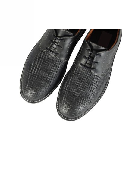 Zapatos Cuero Hombre Negro OCAi H0706