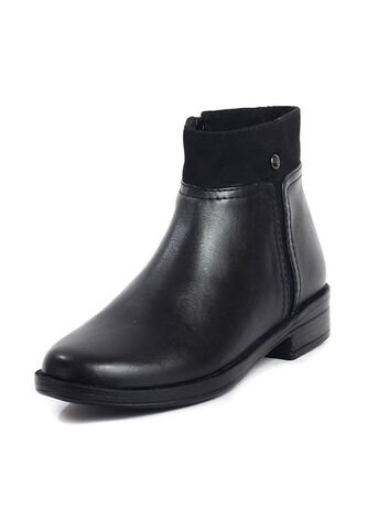Botines Mujer Cuero Negro Ocai J02 Ocai
