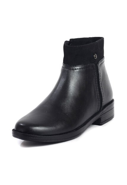 Botines Mujer Cuero Negro Ocai J02