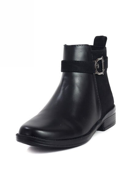 Botines Mujer Cuero Negro Ocai J03