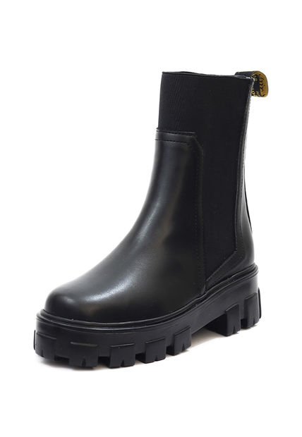 Botin Niña Negro Ocai Mara 002