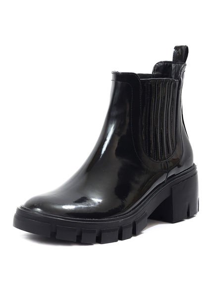 Botines Charol Negro Ocai Silvia 001