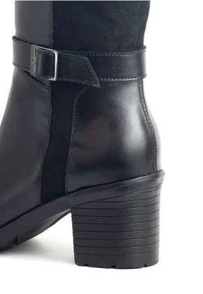 Botas Cuero Mujer Negro Ocai Cony 001