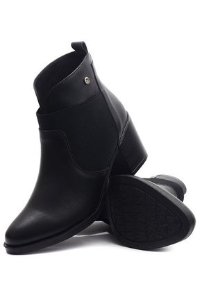 Botin Cuero Mujer Negro Ocai Sara 001