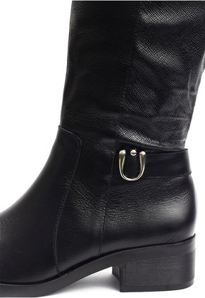 Bota Mujer Cuero Negro Ocai Lore 001