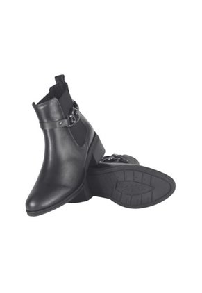 Botines Cuero Mujer Negro Ocai Mya 001