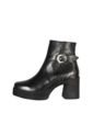 Botines Cuero Mujer Negro Ocai Zaira 001 de Ocai