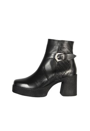 Botines Cuero Mujer Negro Ocai Zaira 001