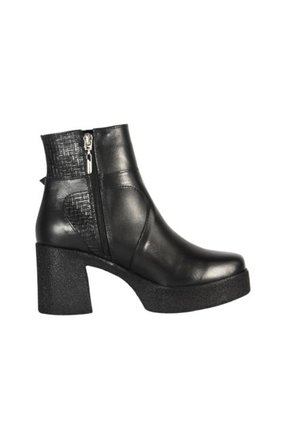 Botines Cuero Mujer Negro Ocai Zaira 001