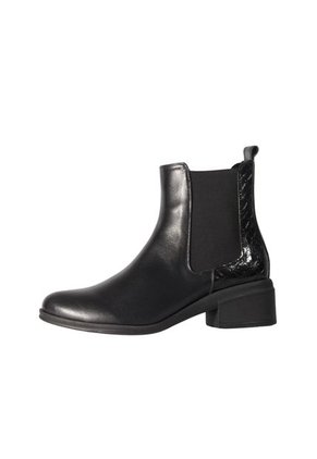 Botines Cuero Mujer Negro Ocai Noor 001