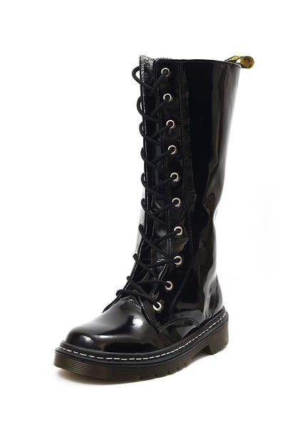 Botas Dama Charol Negro Ocai Martina 001