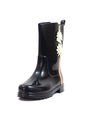 Bota Caucho Negro Ocai Kelly Flor 001 de Ocai