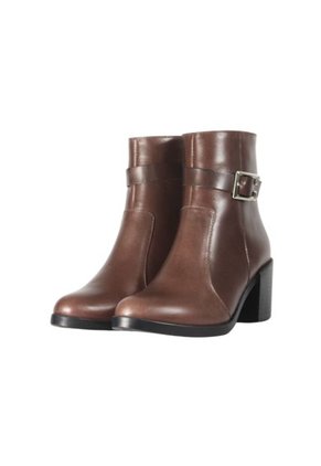 Botines Cuero Mujer Miel Ocai Dalia 001