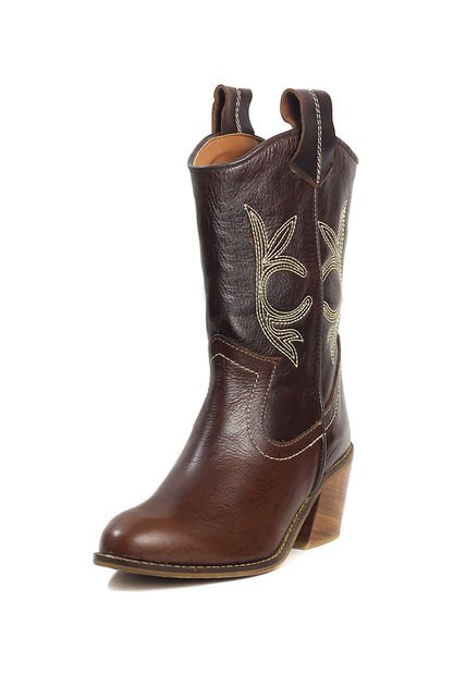 Botas Cuero Texanas Café Ocai Dallas